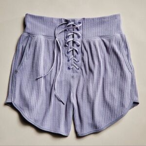 NWT Free People Movement Can’t Handle This Short in Blue Granite. Size M.